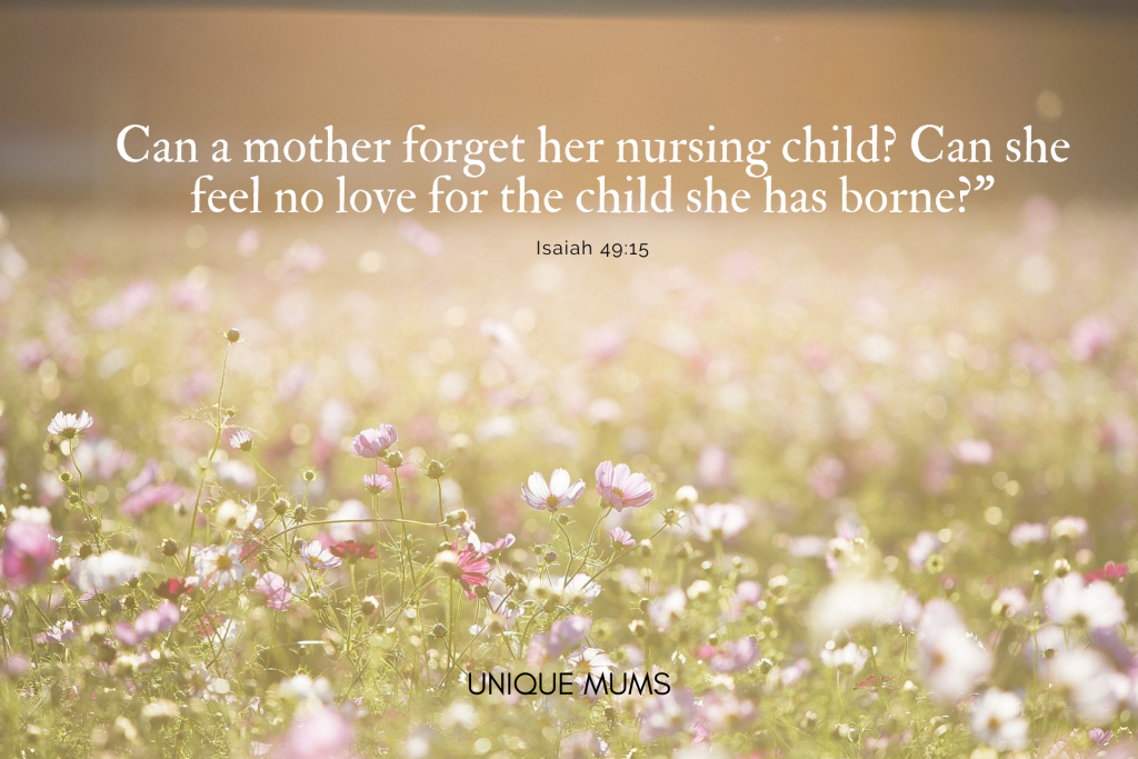 Bible verses for mothers - Isaiah 49:15
