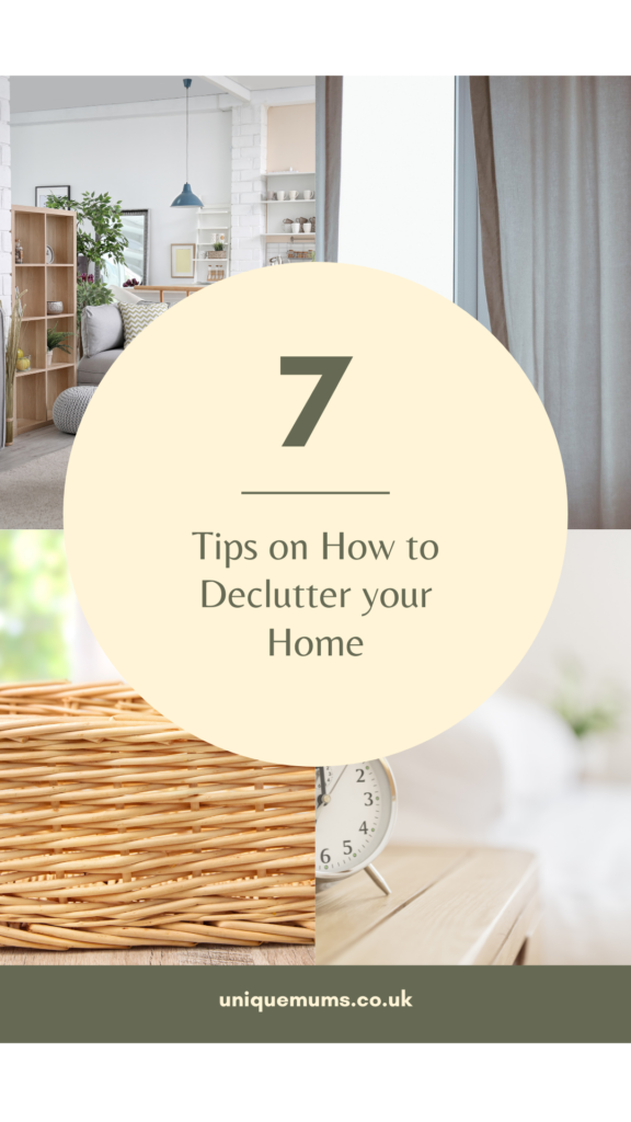 7 tips on how to declutter fast