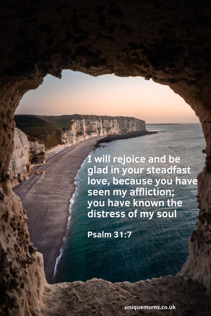 I will rejoice and be glad