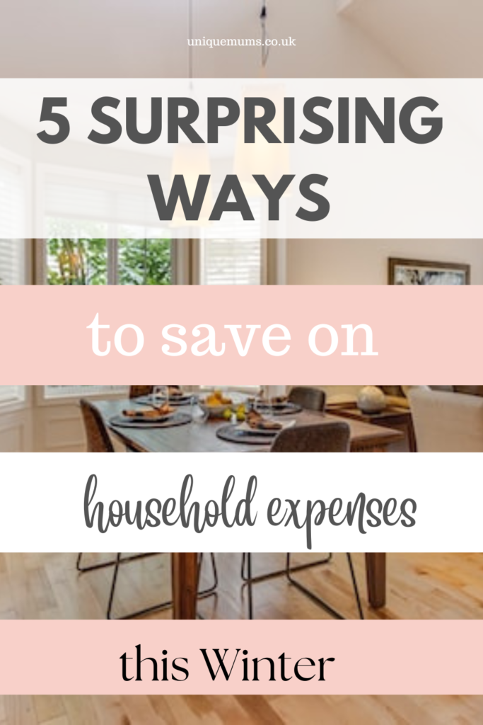 ways to save on household expenses